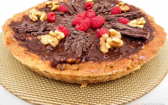 Tarta de chocolate al brandy