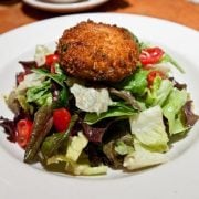 Ensalada tibia de champiñones