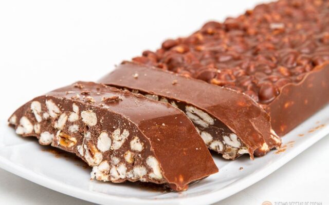 Turrón de chocolate