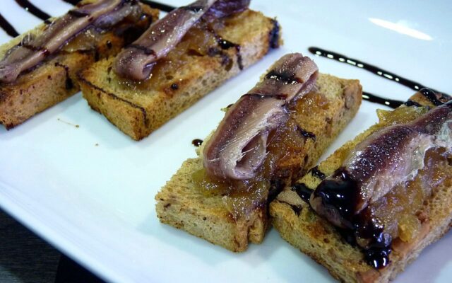 Anchoas del cantábrico
