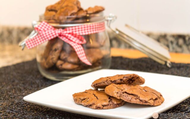 Cookies brownie de chocolate