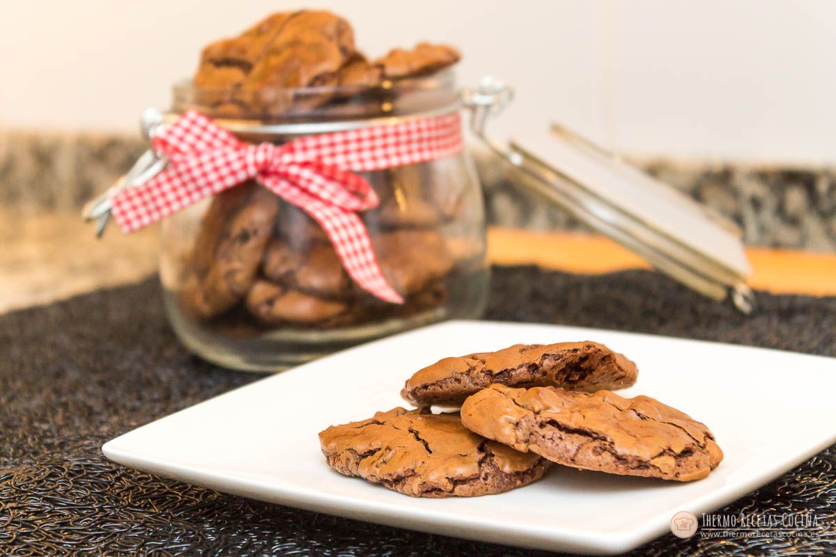 Cookies brownie de chocolate | 8 | Recetas de cocina para Thermomix Cookies brownie de chocolate